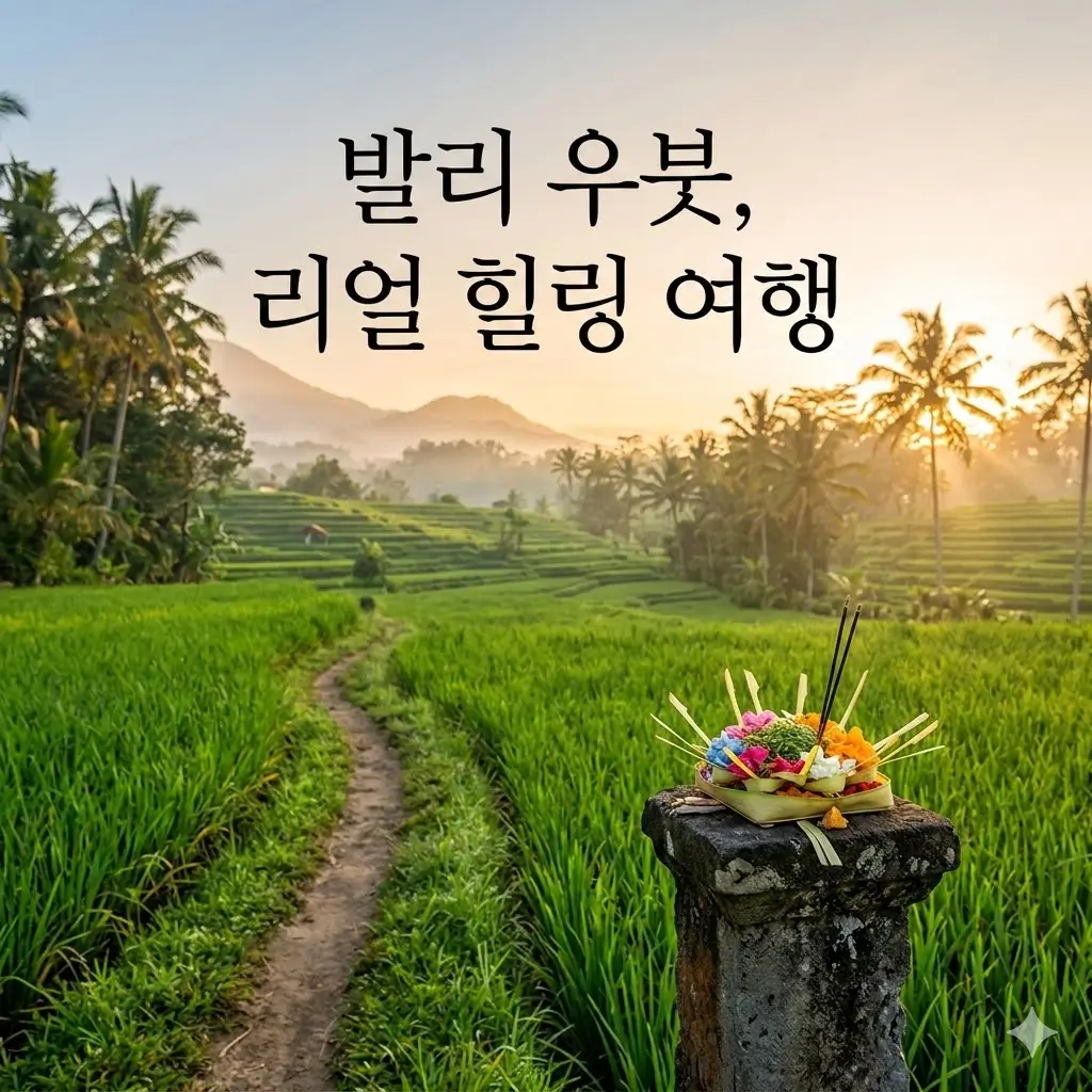 발리 우붓 외곽 혼자 여행: 구경보다 산책이 맞는 하루 설계