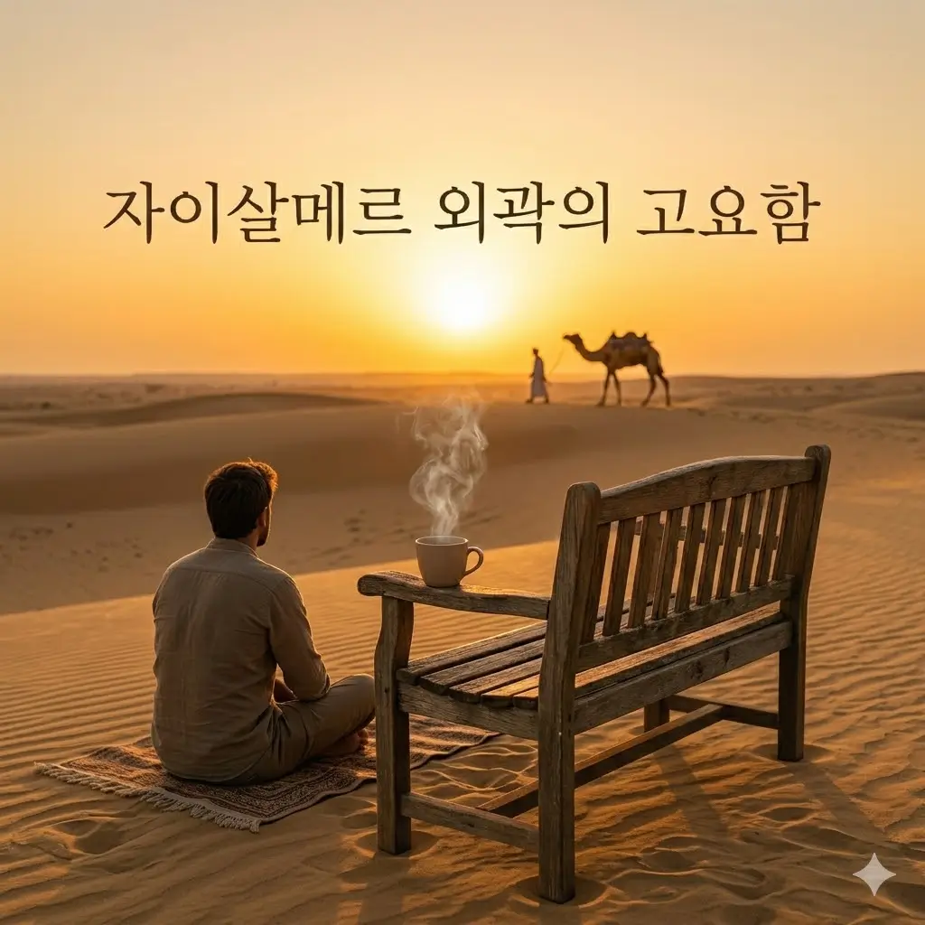 유명 관광지에서 느끼지 못한 편안함을 준 자이살메르 외곽